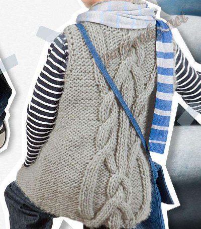 Пуловер туника для девочек (спицы, фото, описание)